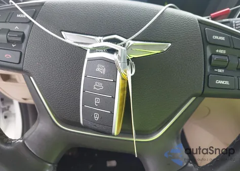 2020 Genesis G80 3.8 Rwd z USA, uszkodzony, nr VIN KMTFN4JE7LU337129